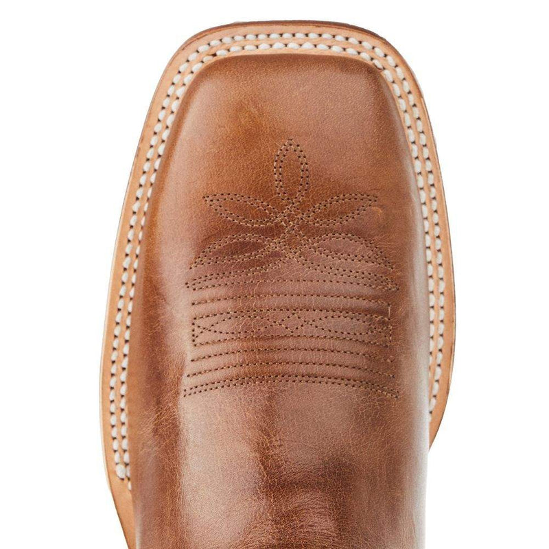 Justin Boots Women`s Stella Tan 13 In Tan Top Cowgirl Boot