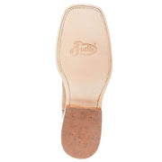 Justin Boots Women`s Stella Tan 13 In Tan Top Cowgirl Boot