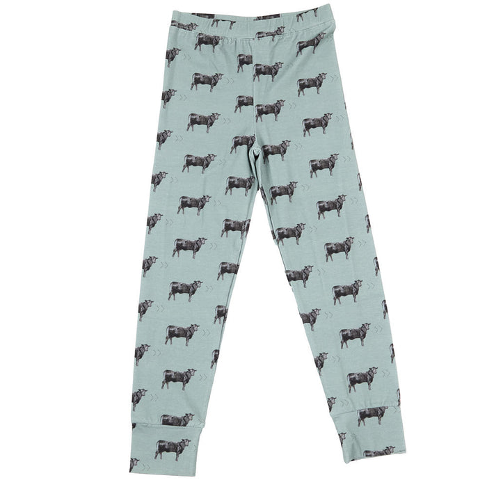 Cowkid Clothing Company Boy's Olive Angus Short Sleeve Set