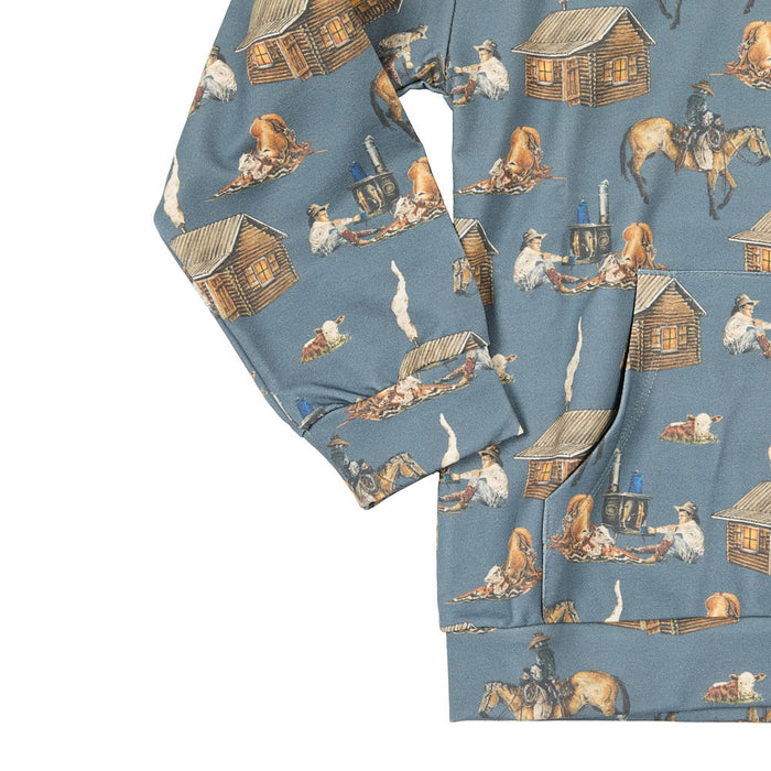 Cowkid Clothing Company Infant Boy's Silent Night Hoodie