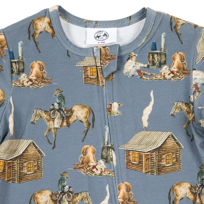 Cowkid Clothing Company Infant Boy's Silent Night Jammies