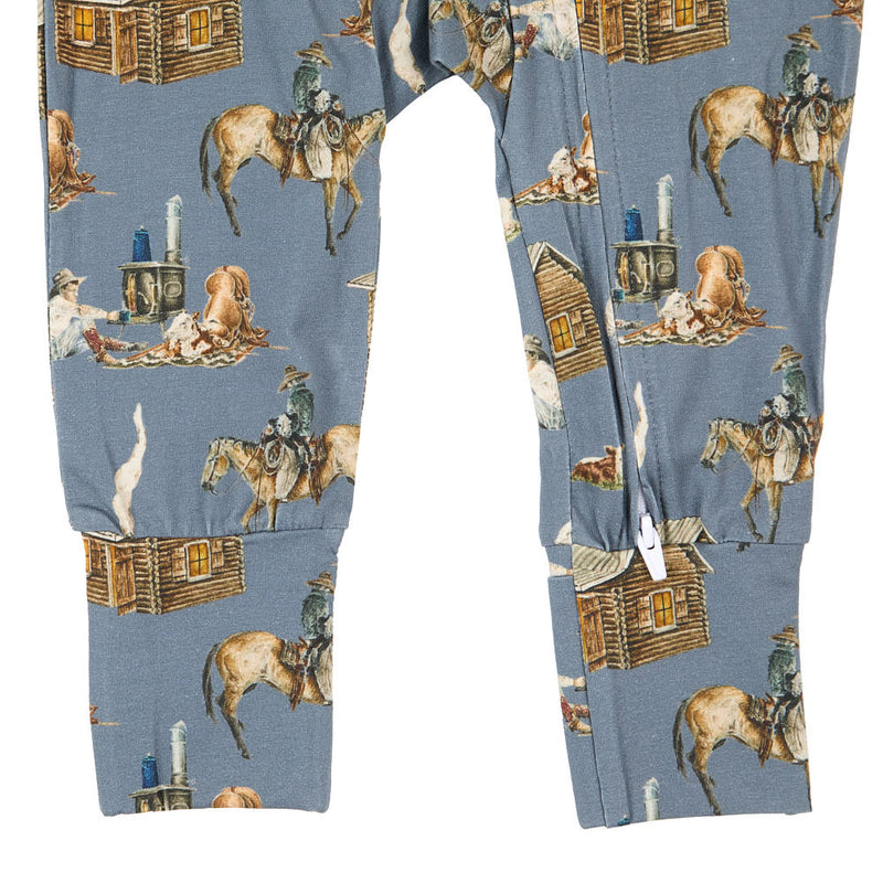 Cowkid Clothing Company Infant Boy's Silent Night Jammies