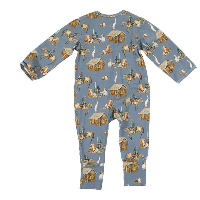 Cowkid Clothing Company Infant Boy's Silent Night Jammies