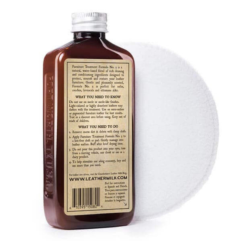 Chamberlain's Leather Milk Furniture Treatment No 5 6oz
