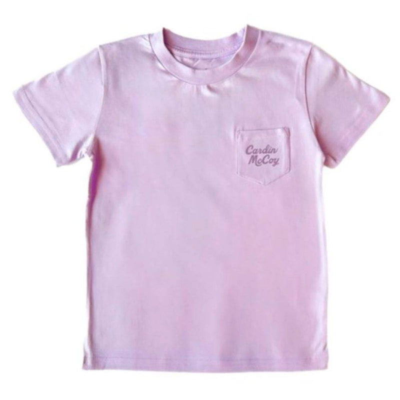 Cardin Mccoy Girls Consider How Wildflowers Grow Lavender Tee