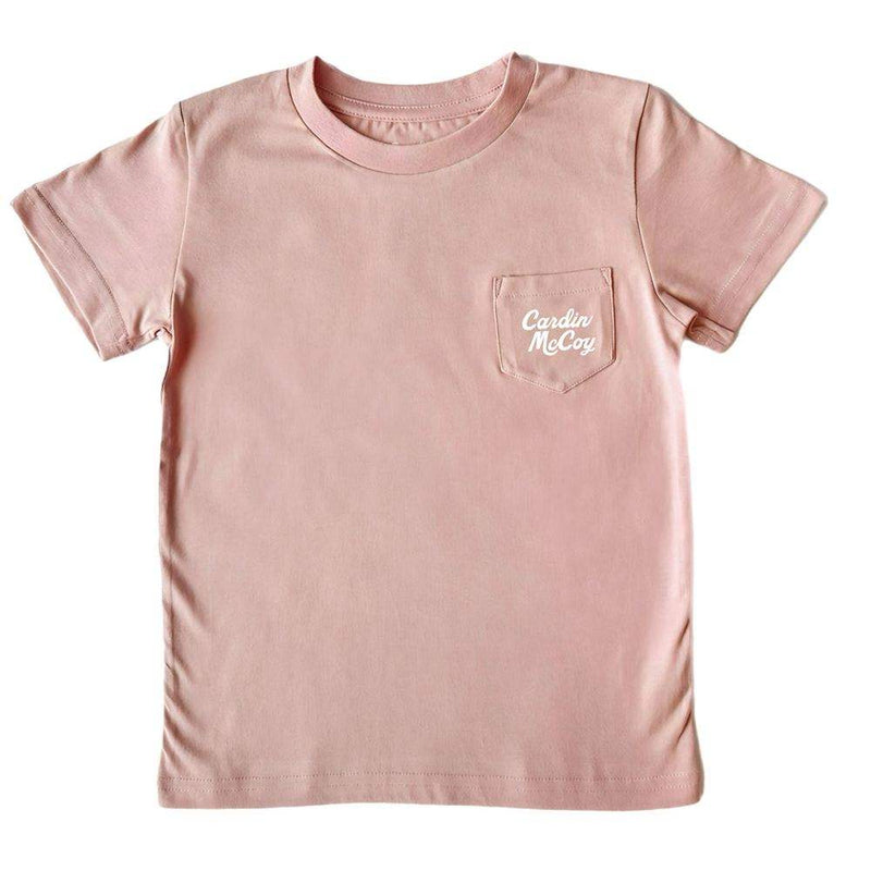 Cardin Mccoy Girl's He's Got Big Plans Rose Tee