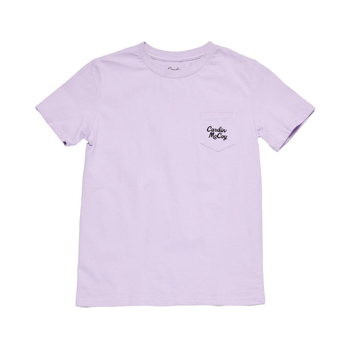 Cardin Mccoy Girl's Lavender Homestead Short Sleeve Tee
