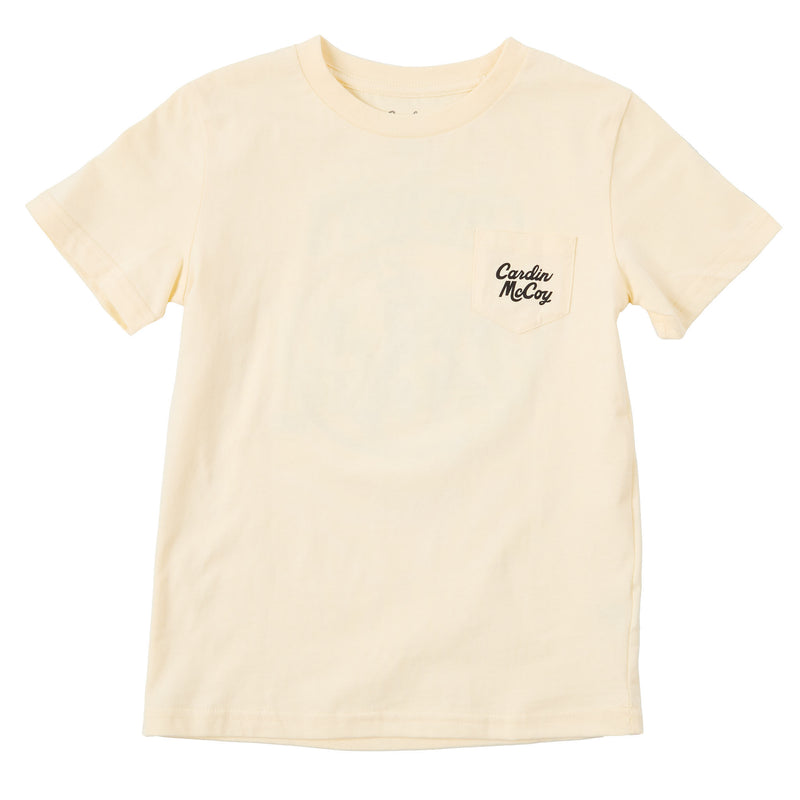 Cardin Mccoy Youth Long Live Cowboys Sand Tee