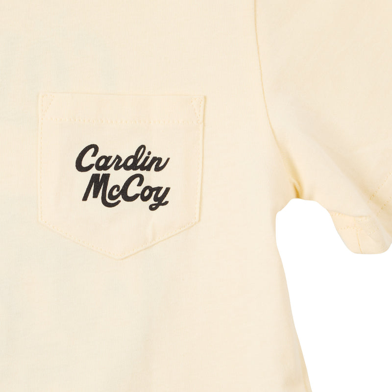 Cardin Mccoy Youth Long Live Cowboys Sand Tee