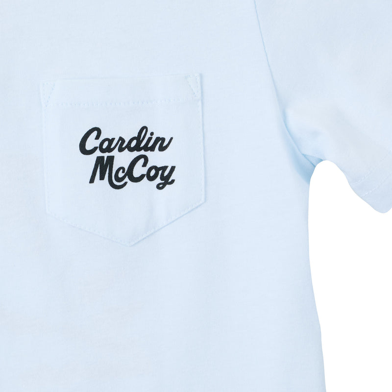 Cardin Mccoy Youth Let The Field Be Joyful Cool Blue Tee