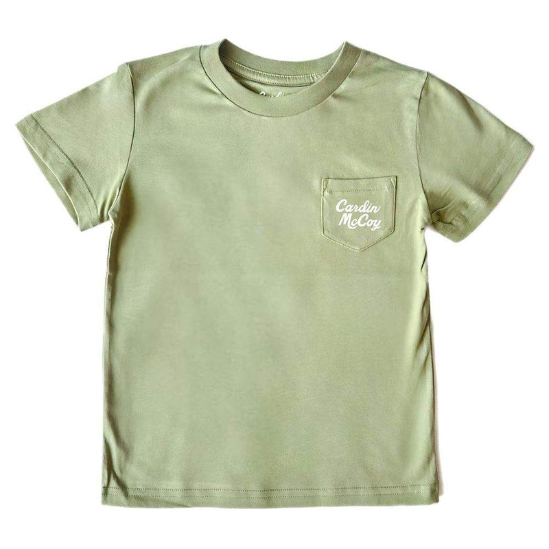 Cardin Mccoy Youth This is The Day The Lord Made Olive Tee