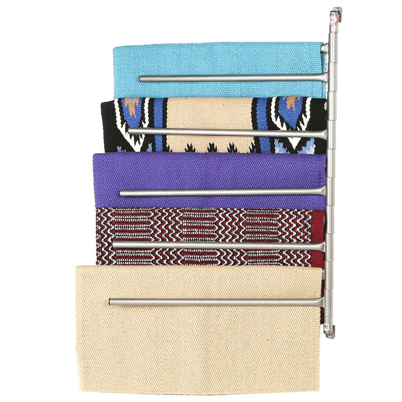 Cmw 10-Arm Wall Mount Blanket Rack
