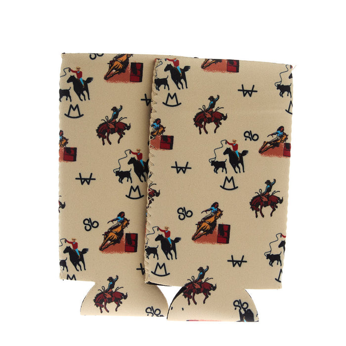 The Front Porch Label Vintage Cowboy Tall Coozie
