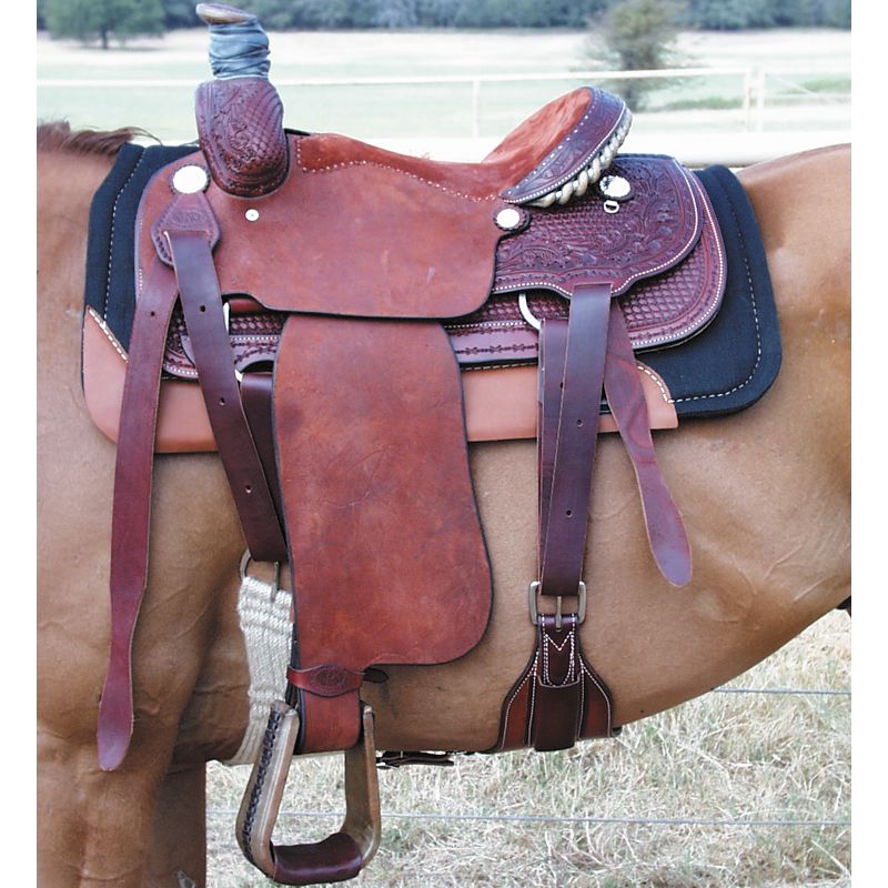 Classic 31x32 Black ContourPedic 3/4in Saddle Pad