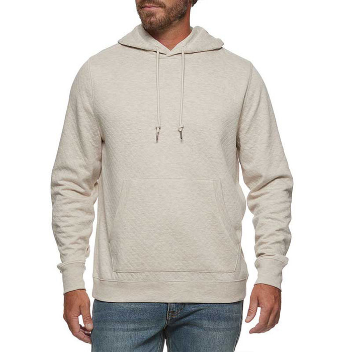Flag & Anthem Men's Bradner Oatmeal Quilted Hoodie