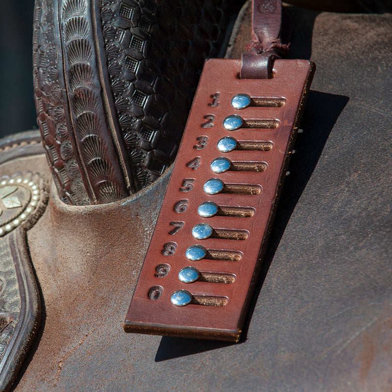 Martin Saddlery Leather Cow Counter