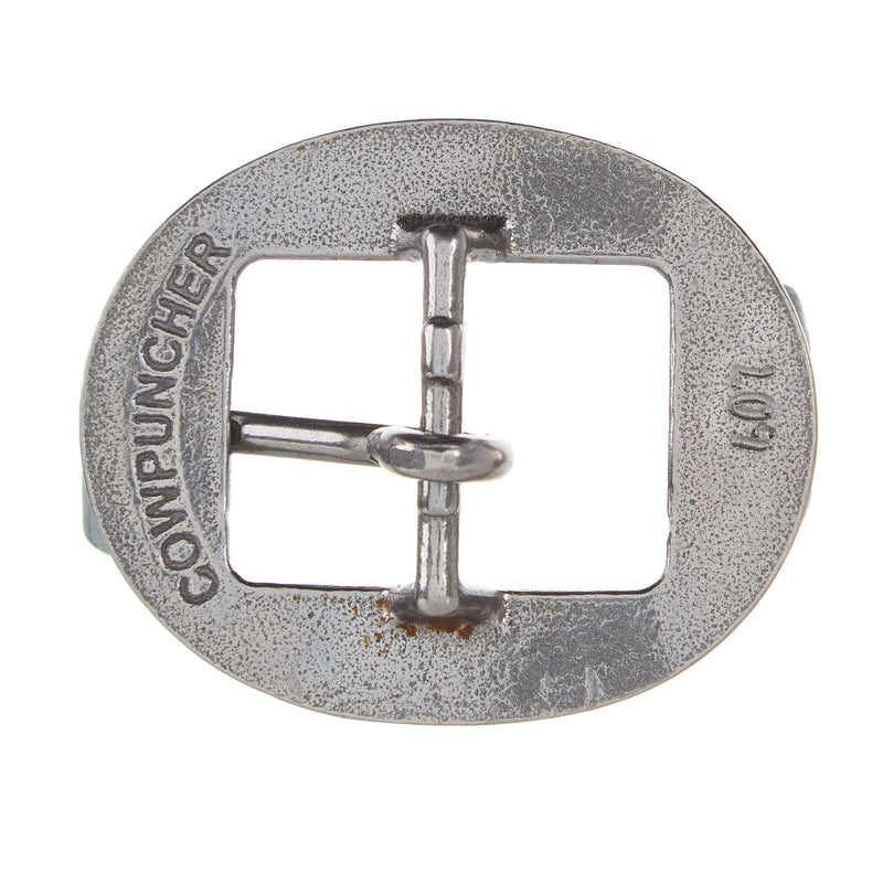 Cowpuncher 1in Floral Cart Style Buckle