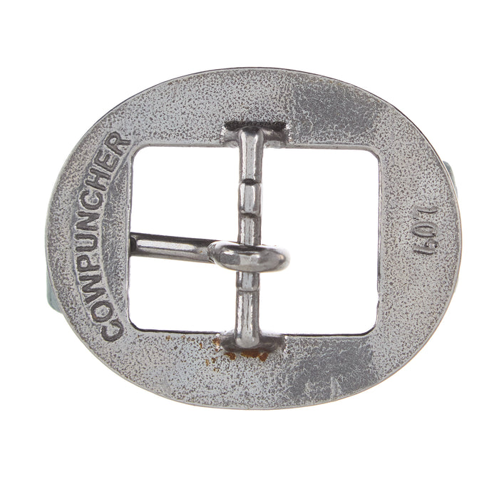 Cowpuncher 1in Floral Cart Style Buckle