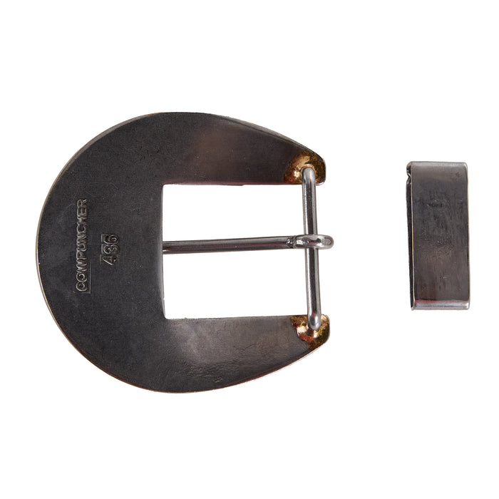 Cowpuncher 1 1/2in Card Suits Buckle and Keeper