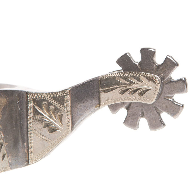 Cowpuncher West Texas Roper Spurs