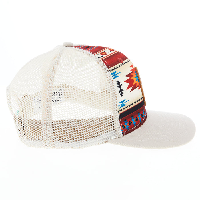 Ropesmart Leather Circle Aztec Patch Cap