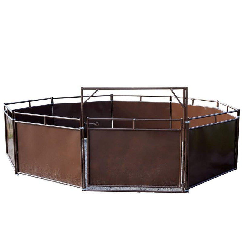 Quicksilver Sheeted Round Pen Panel 8X6