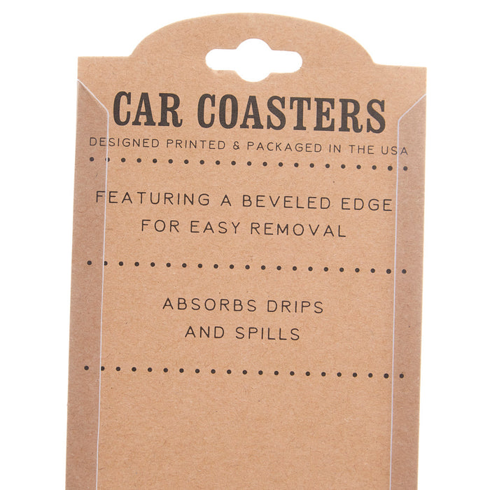 Carson Gifts Texas 2 Pack Car Coasters