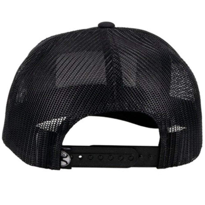Hooey Cactus Ropes Black and White Cap
