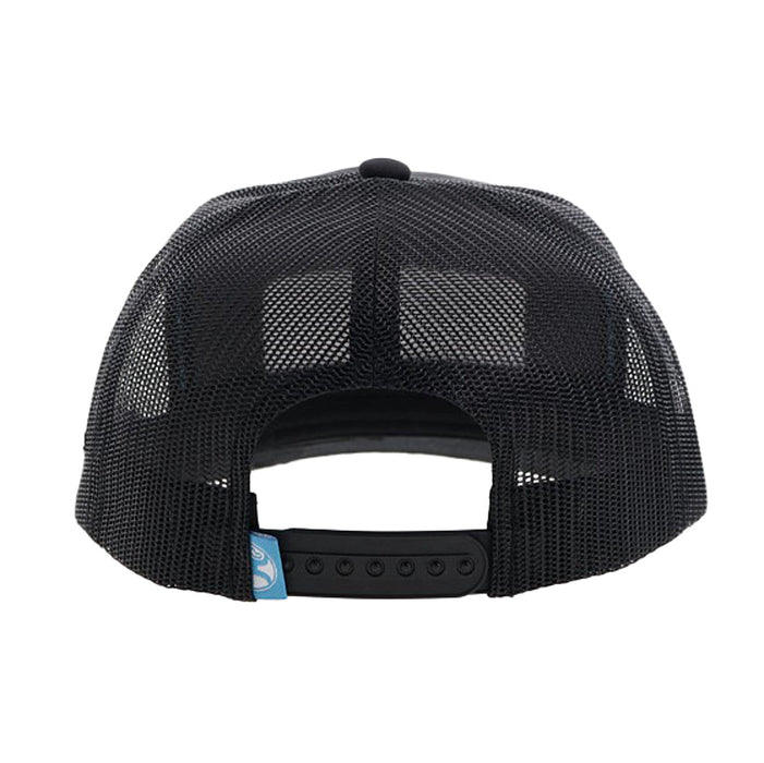 Hooey Mens Cactus Ropes Black Cap