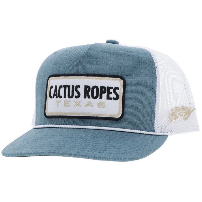 Hooey Youth Turquoise & White Cap