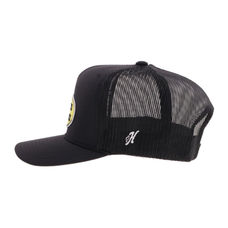Hooey Cactus Ropes Trucker Black Cap