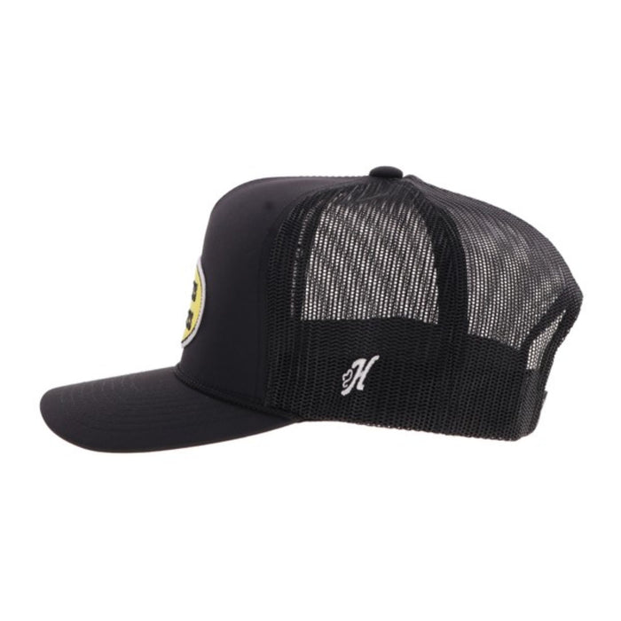 Hooey Cactus Ropes Trucker Black Cap