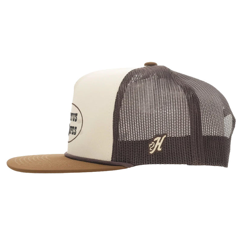 Hooey Men's Cactus Ropes Brown Trucker Cap