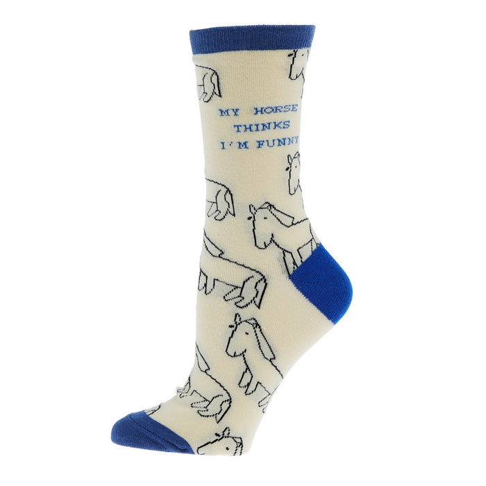Dreamers & Schemers I`m Funny Crew Socks OSFM