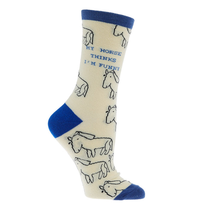 Dreamers & Schemers I`m Funny Crew Socks OSFM
