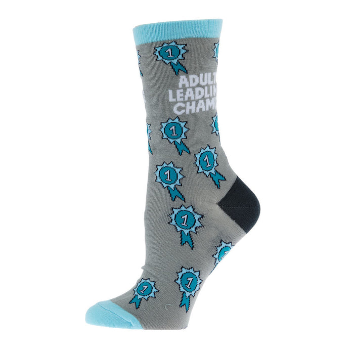 Dreamers & Schemers Adult Leadline Champion Crew Socks OSFM