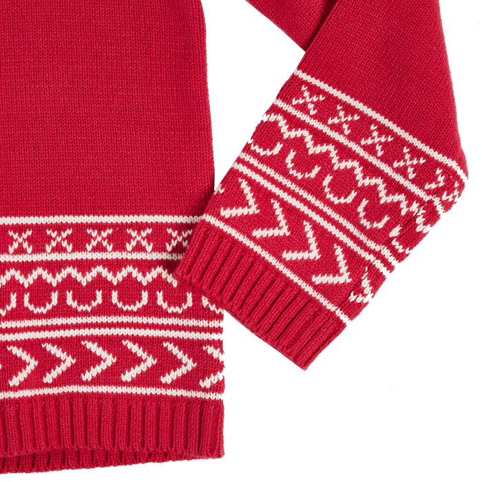 Cotton And Rye Outfitters Girl's Longhorn Pink Sweater