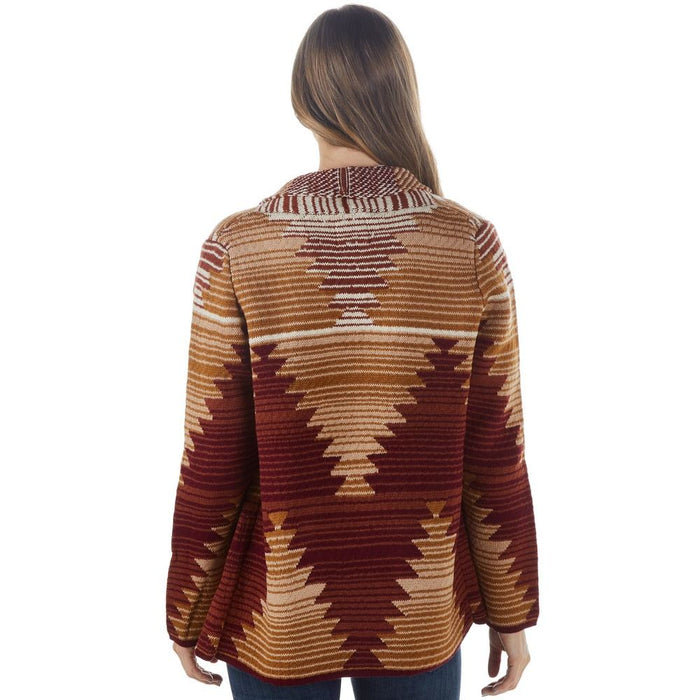 Cotton And Rye Outfitters Women's Southwest Open Front Sweater