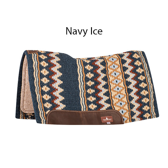 Classic 34x38 ESP Contour Wool Top Felt 3/4in Saddle Pad