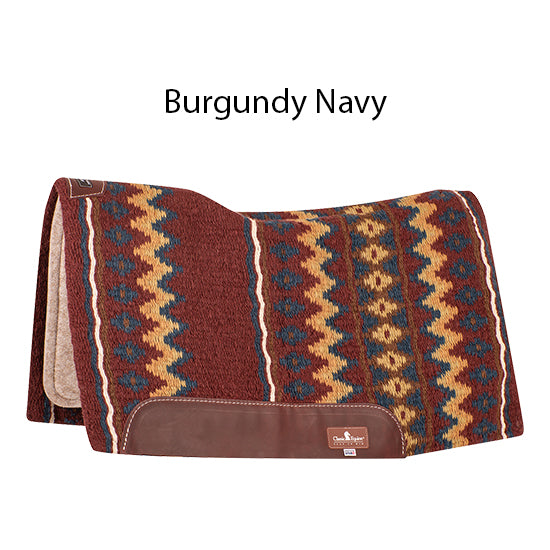 Classic 34x38 ESP Contour Wool Top Felt 3/4in Saddle Pad