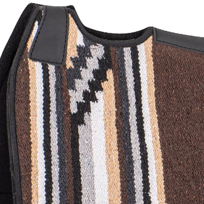 Cashel Tan Brown Blanket Top Felt Bottom Saddle Pad 31x32