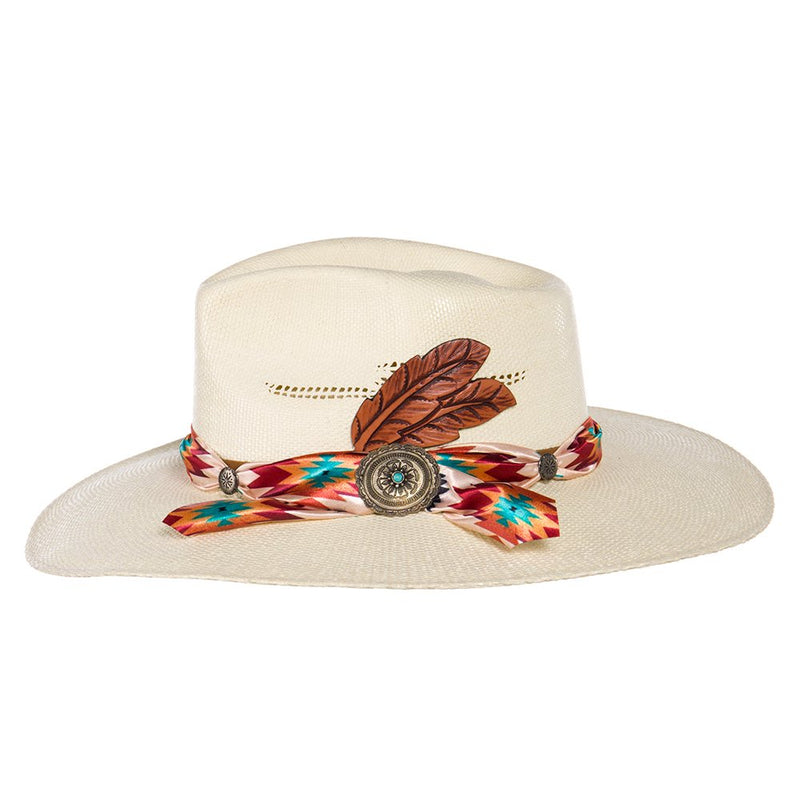 Charlie 1 Horse Navajo 3 3/4` Brim Aztec Band