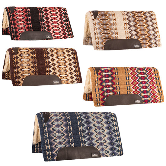 Classic Equine 32x34 SensorFlex Wool Top 3/4in Saddle Pad