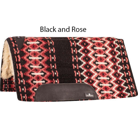 Classic Equine 32x34 SensorFlex Wool Top 3/4in Saddle Pad