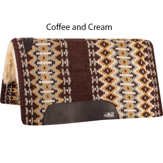 Classic Equine 32x34 SensorFlex Wool Top 3/4in Saddle Pad