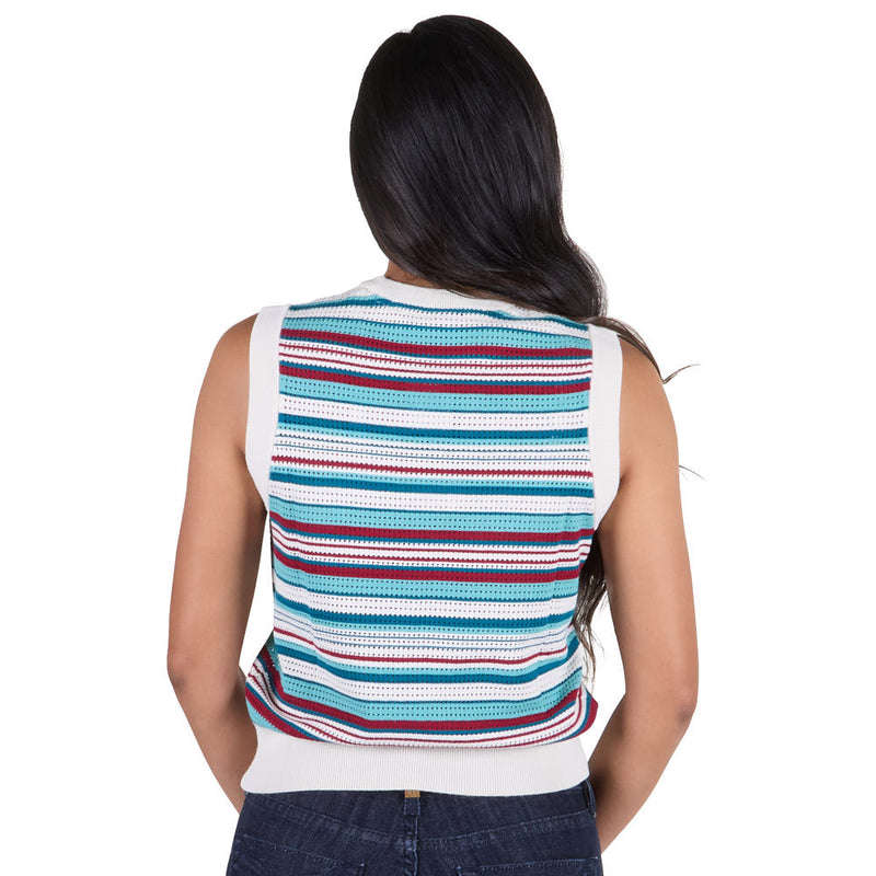 Cruel Denim Women's Sleeveless Sweater Top