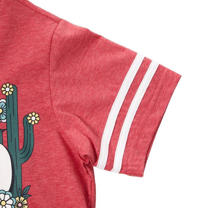 Cruel Denim Girl's Coral Floral Rodeo Tee Shirt