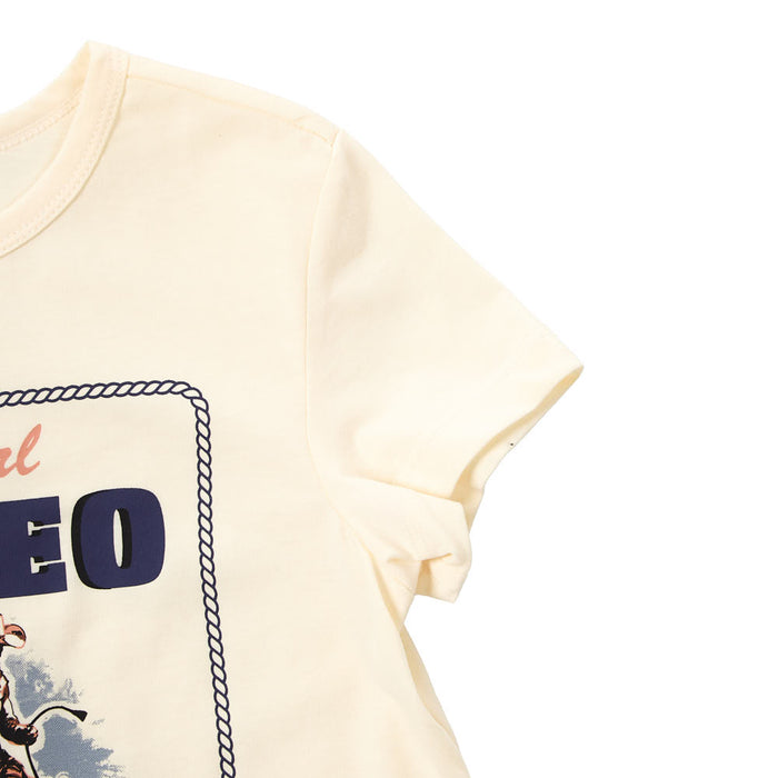 Cruel Denim Girl's Cream All Girl Rodeo Tee Shirt