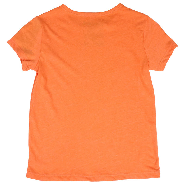 Cruel Denim Girl's Orange Rodeo Cactus Graphic Tee Shirt