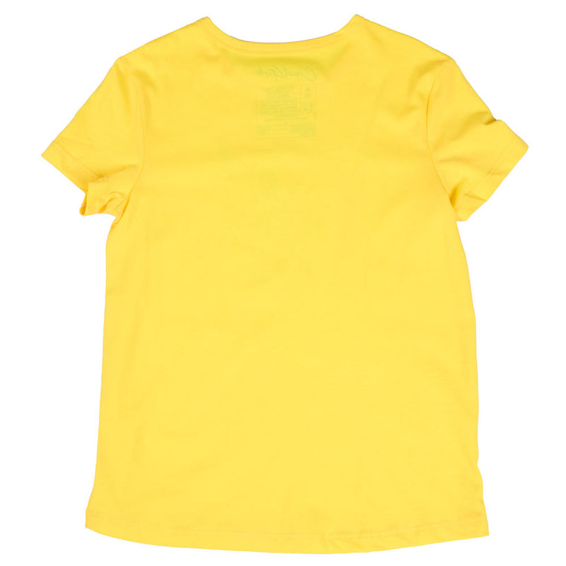 Cruel Denim Girl's Yellow Cowgirl Print Tee Shirt